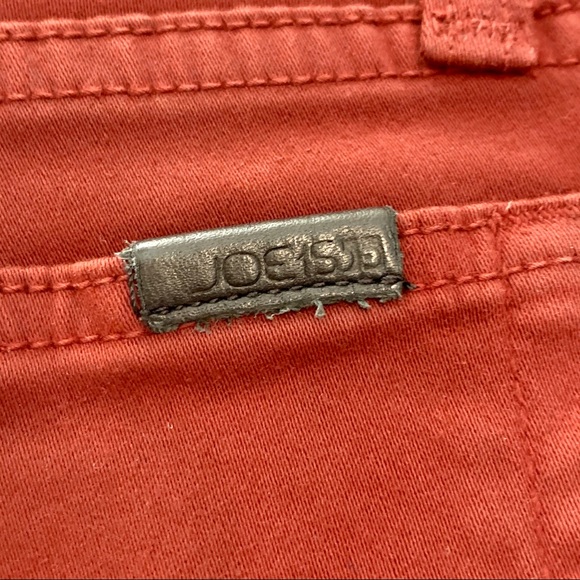 Joe's Jeans Red Skinny Ankle Jeans Ruched - Picture 13 of 13